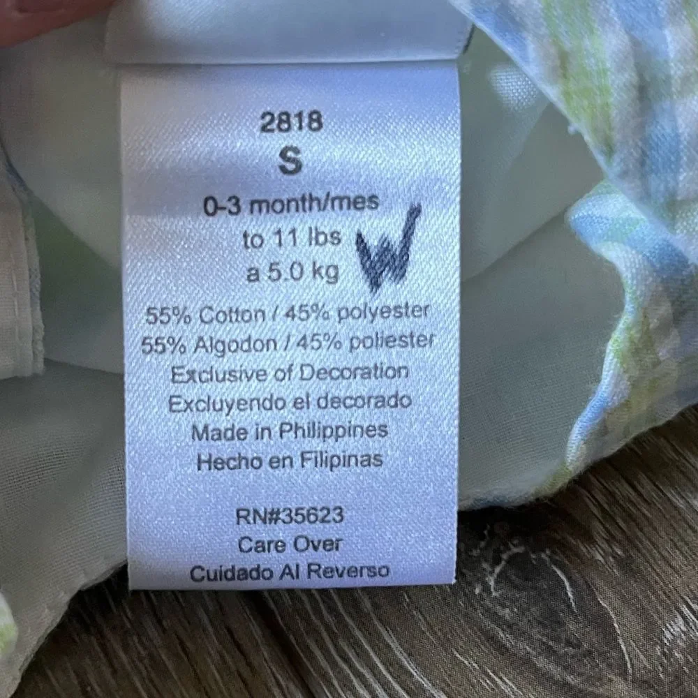 Carter's Smocked Baby Romper - Picture 8 of 8